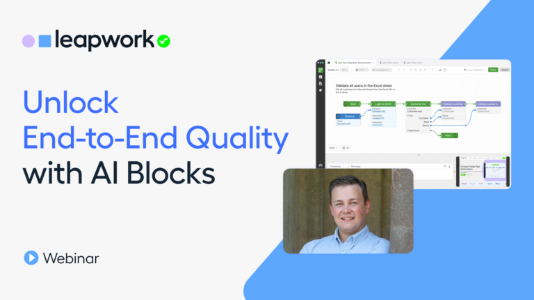 Unlock End-to-End Quality with AI Blocks