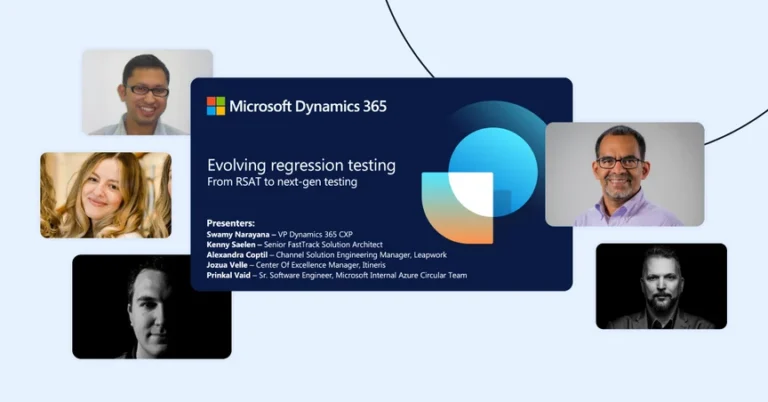 Microsoft Tech Talk: Evolving Regression Testing From RSAT to Next-Gen Test Automation