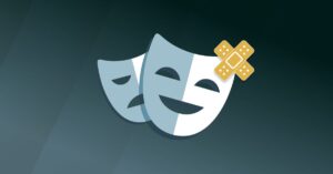 Concept showing Playwright self-healing