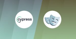 cypress and playwright logos compared