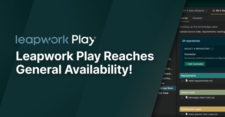 Leapwork Play Reaches General Availability, Adding Enterprise Governance and Evidence to Playwright Test Automation 
